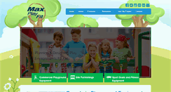 Desktop Screenshot of maxplayfit.com